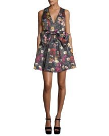 alice olivia daralee dress at Neiman Marcus